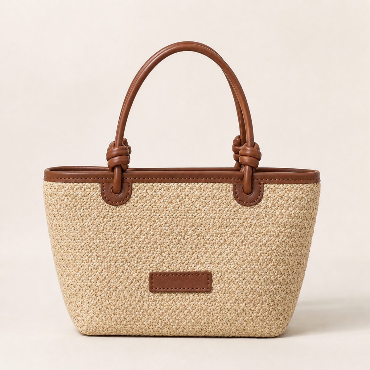 Riviera · Bolso Cesta de Rafia