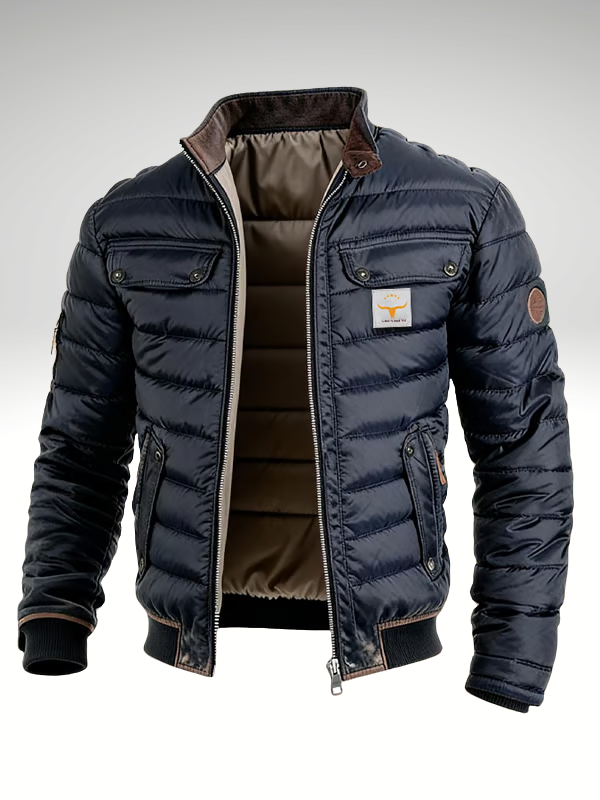 Chaqueta de Cuello Alto