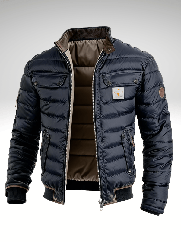 Chaqueta Bomber de Plumas