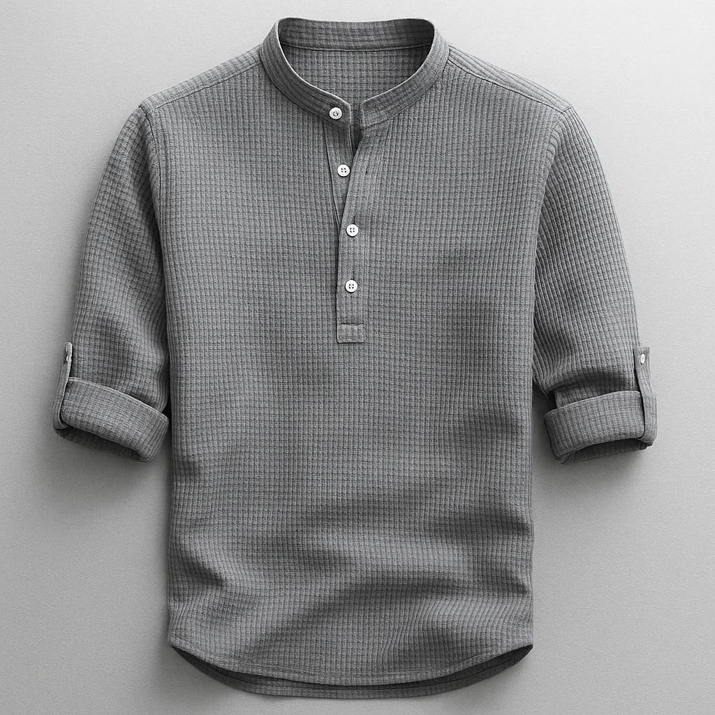 Camiseta Henley Porto