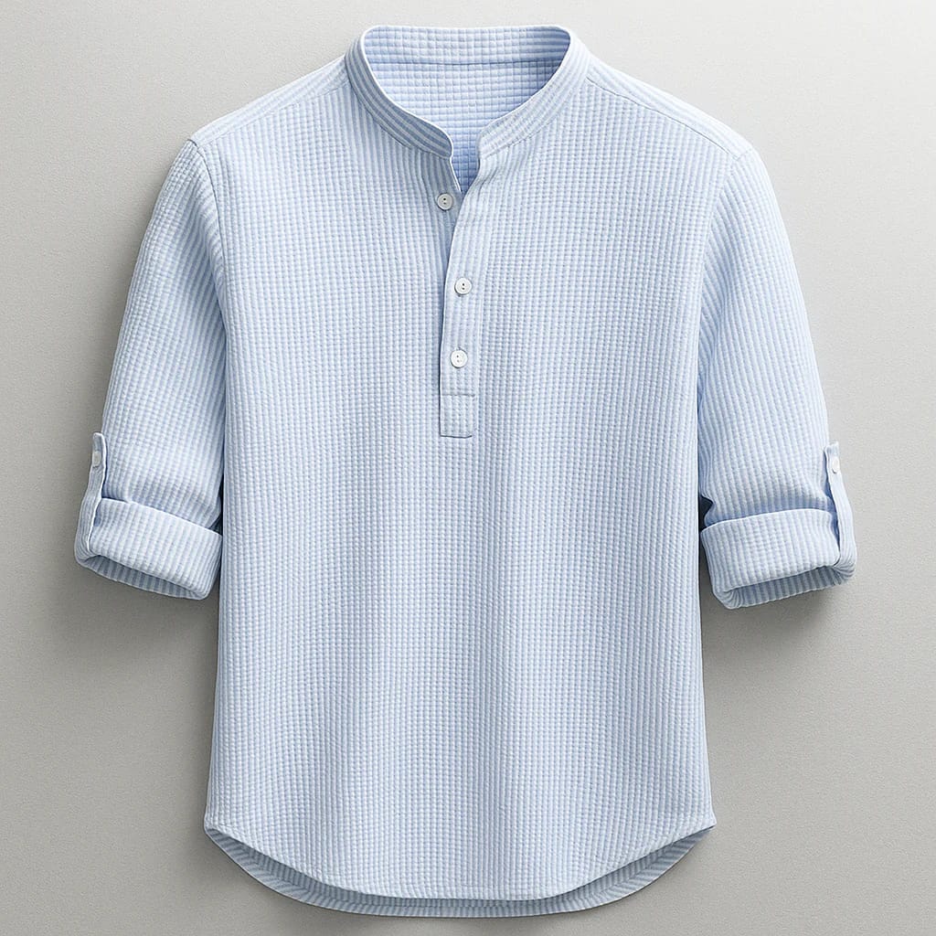 Camiseta Henley Porto