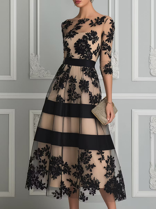 Pizzo Negro | Vestido Blanca Alma