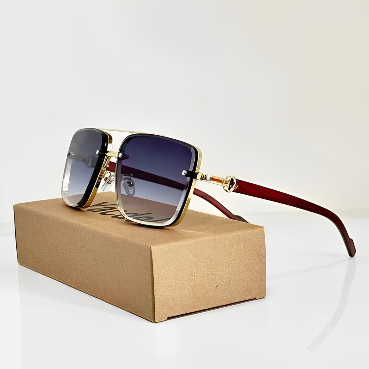 Gafas de Sol con Varillas de Madera
