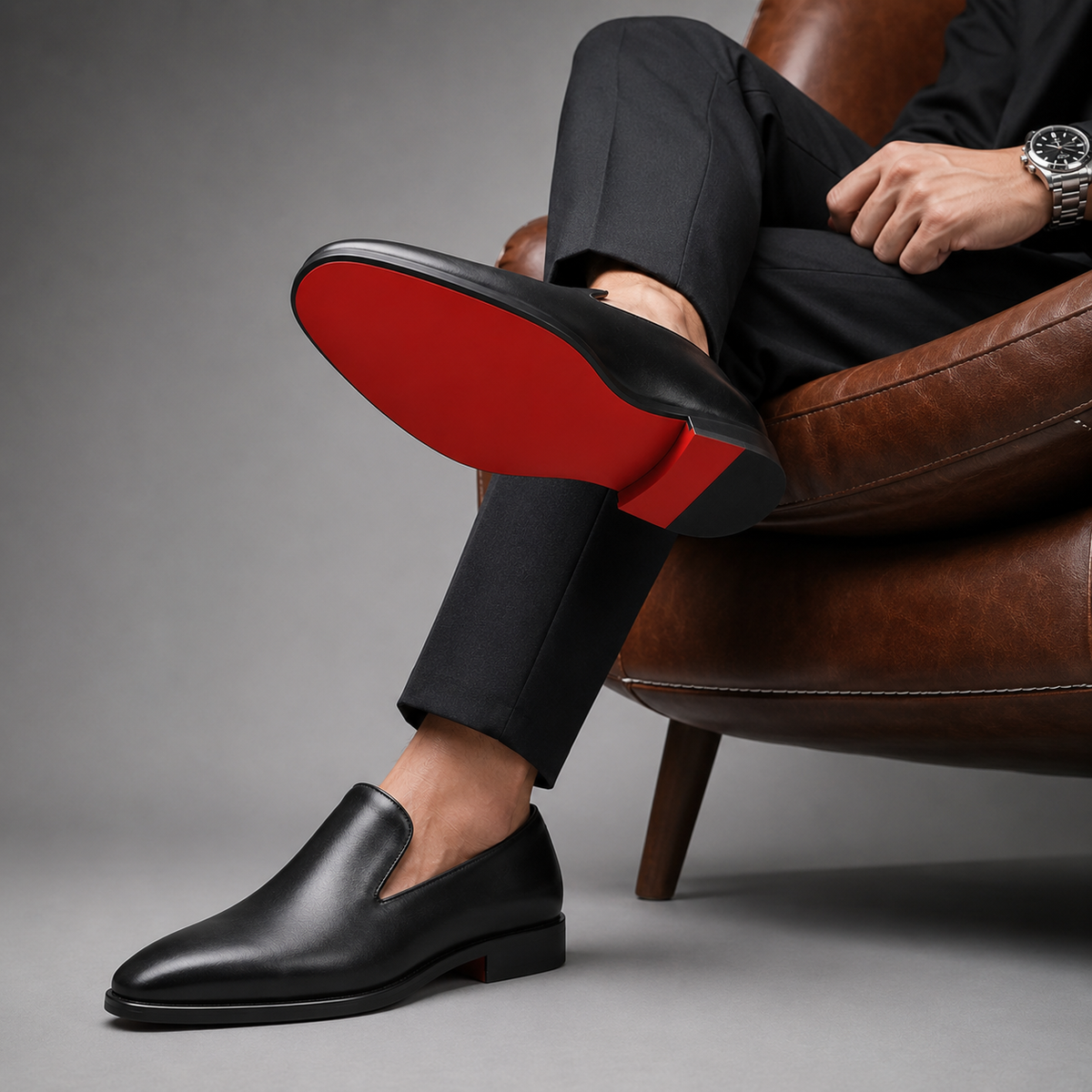 Mocasines de Suela Roja