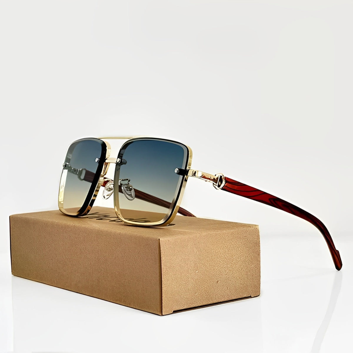 Gafas de Sol con Varillas de Madera
