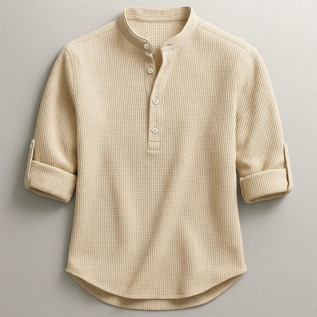 Camiseta Henley Porto