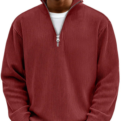 Jersey Moderno con Media Cremallera