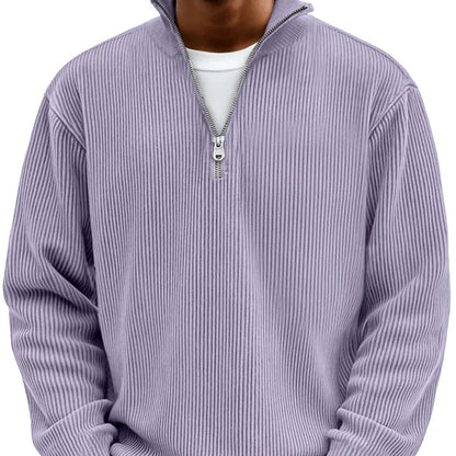 Jersey Moderno con Media Cremallera
