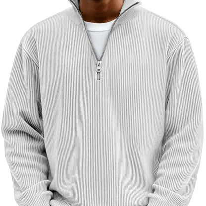 Jersey Moderno con Media Cremallera