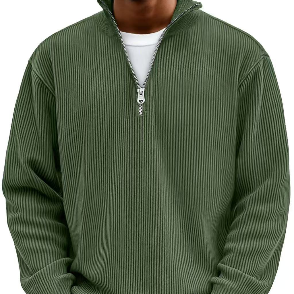 Jersey Moderno con Media Cremallera