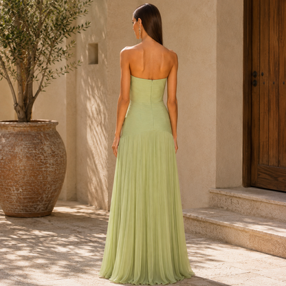 Vestido Almudena | Elegancia Sofisticada que Estiliza con Delicadeza
