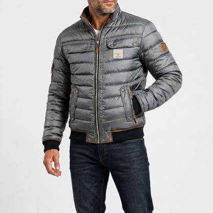 Chaqueta de Cuello Alto