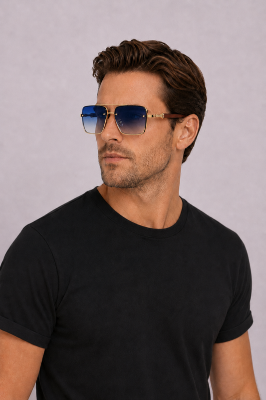 Gafas de Sol con Varillas de Madera