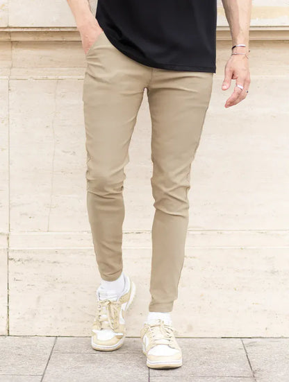 Pantalón Elástico Slim Fit