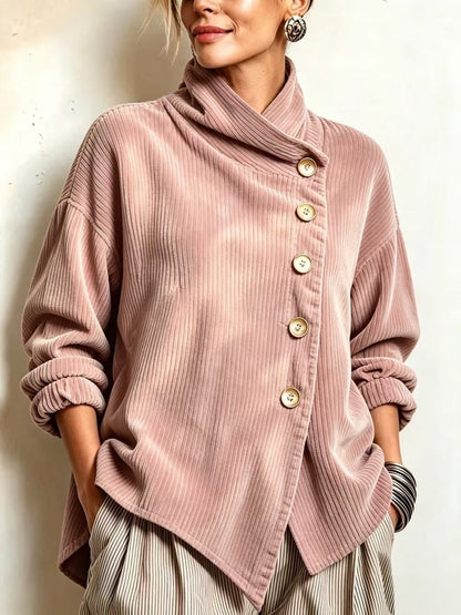 Capuchina | Jersey de pana con cuello alto