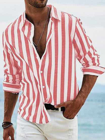 Camisa de Rayas Anchas