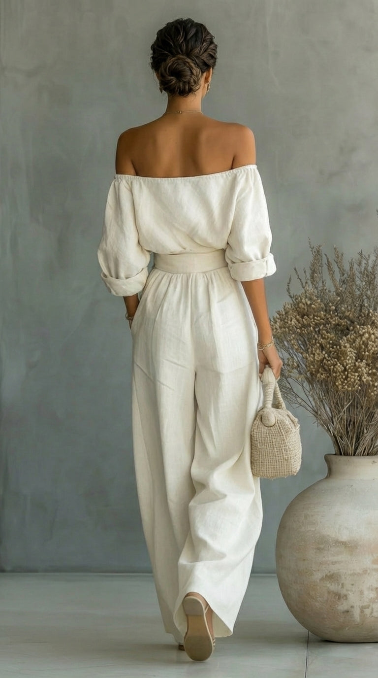Arabella · Conjunto Efecto Lino Exclusivo para un Verano Elegante
