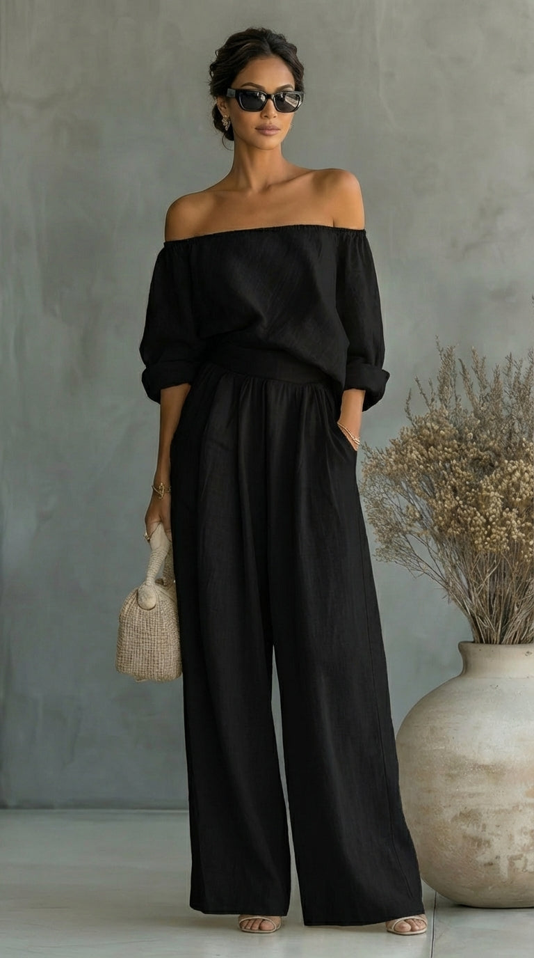 Arabella · Conjunto Efecto Lino Exclusivo para un Verano Elegante