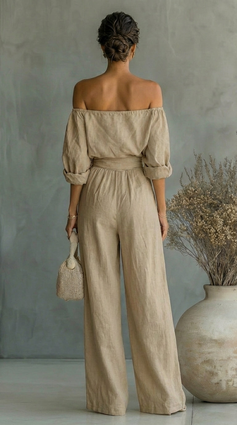 Arabella · Conjunto Efecto Lino Exclusivo para un Verano Elegante