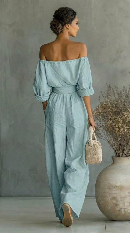 Arabella · Conjunto Efecto Lino Exclusivo para un Verano Elegante