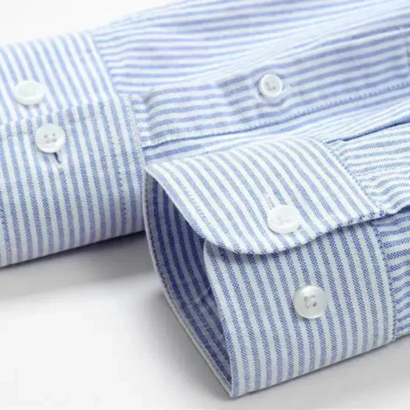 Camisa de Rayas de Algodón