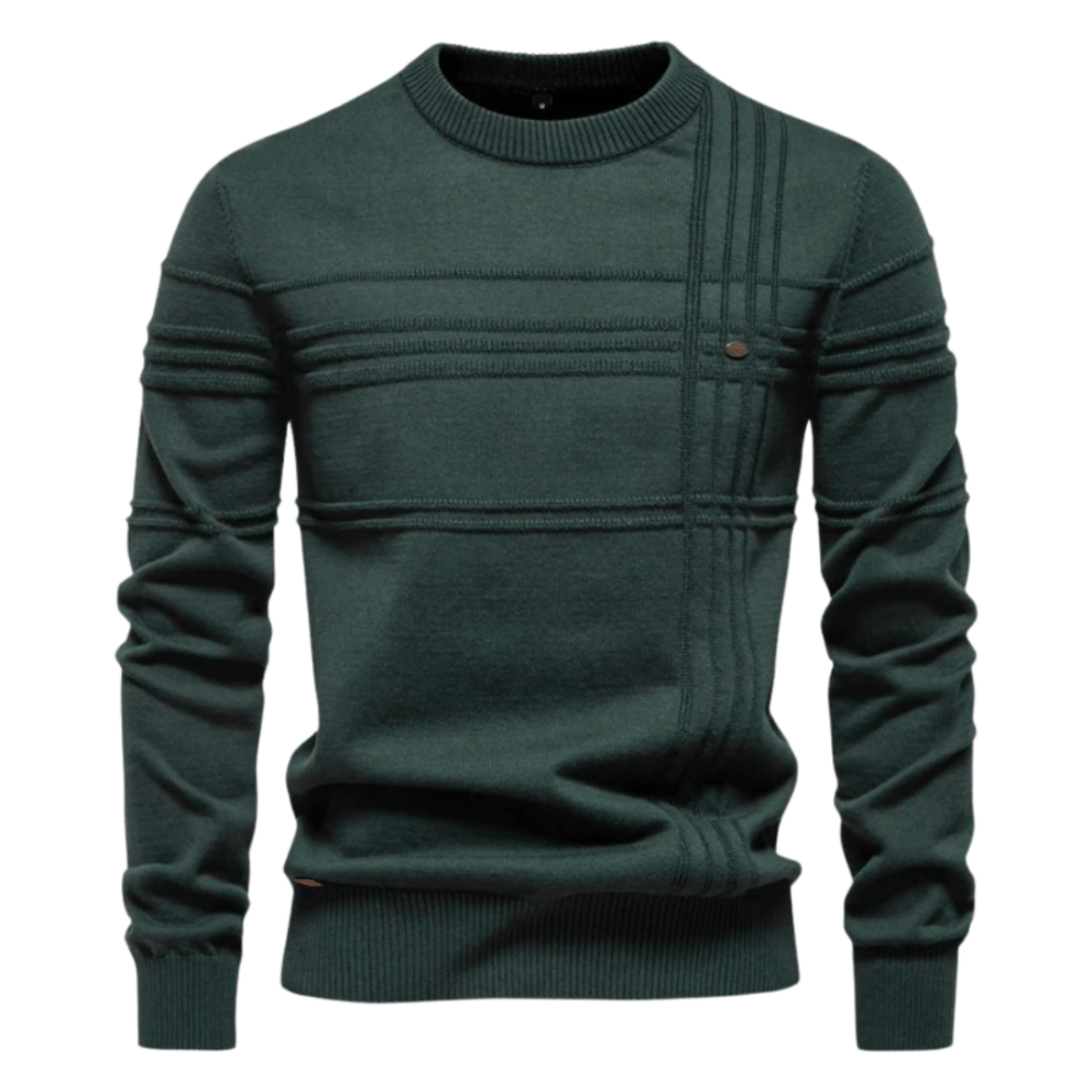 Jersey Elegante de Cuadros