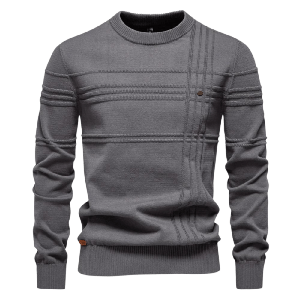 Jersey Elegante de Cuadros