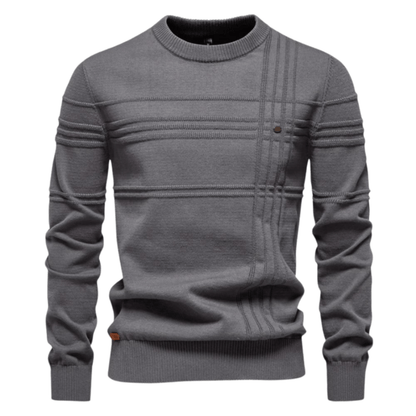 Jersey Elegante de Cuadros