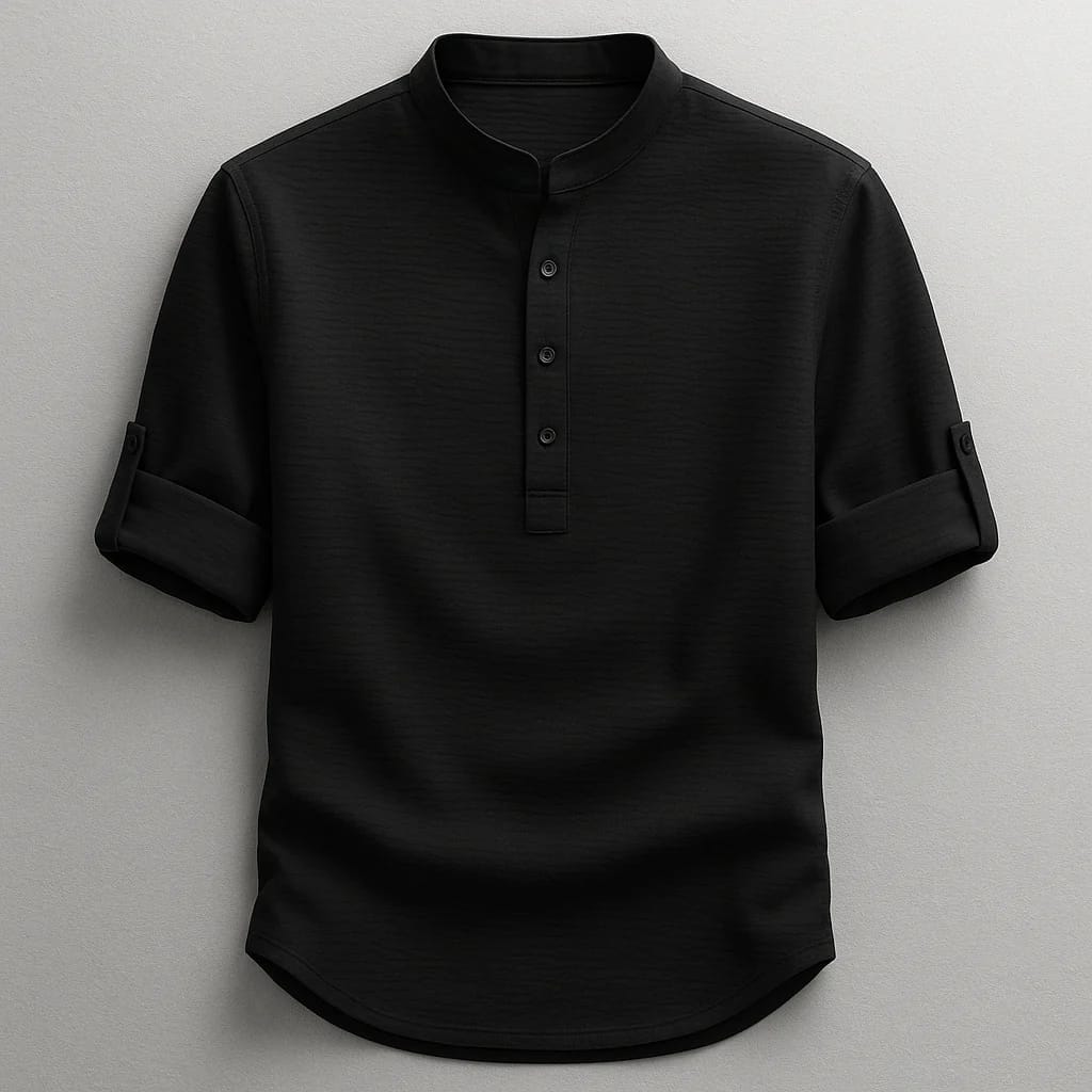 Camiseta Henley Porto