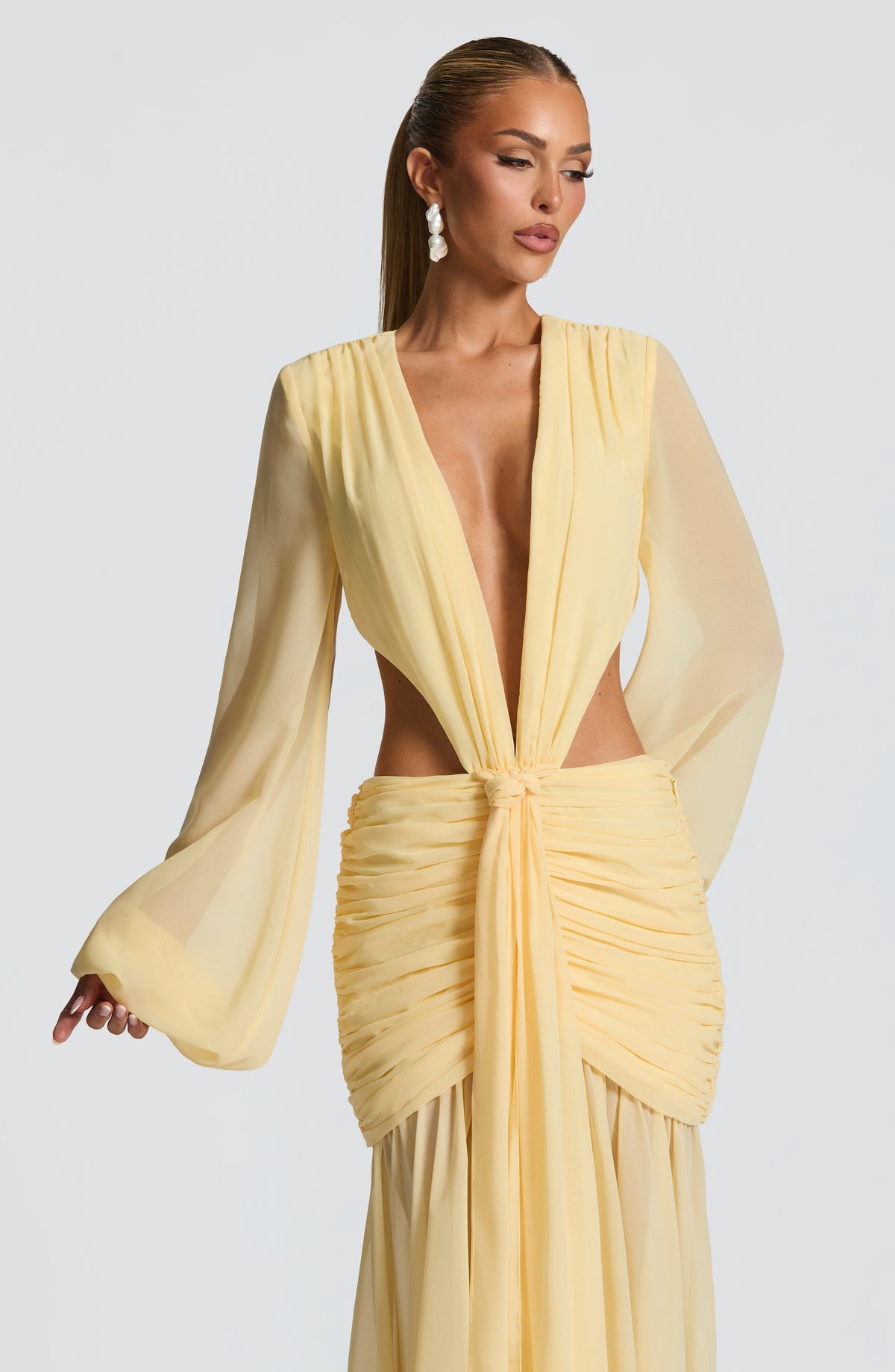 Vestido Maxi Marieta- Limon