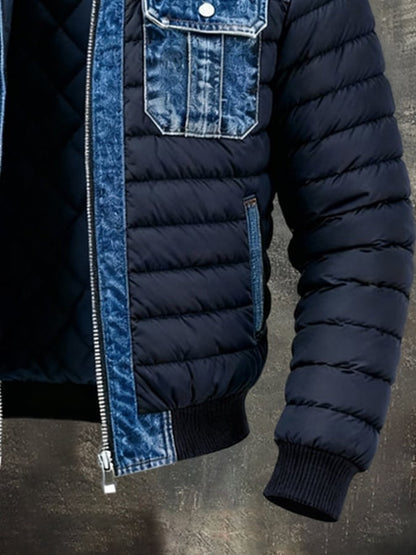 Chaqueta Denim Acolchada