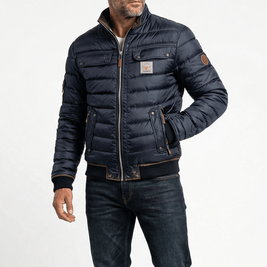 Chaqueta Bomber de Plumas