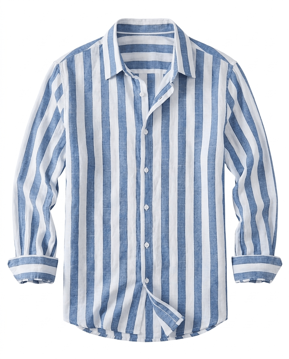 Camisa de Rayas Anchas
