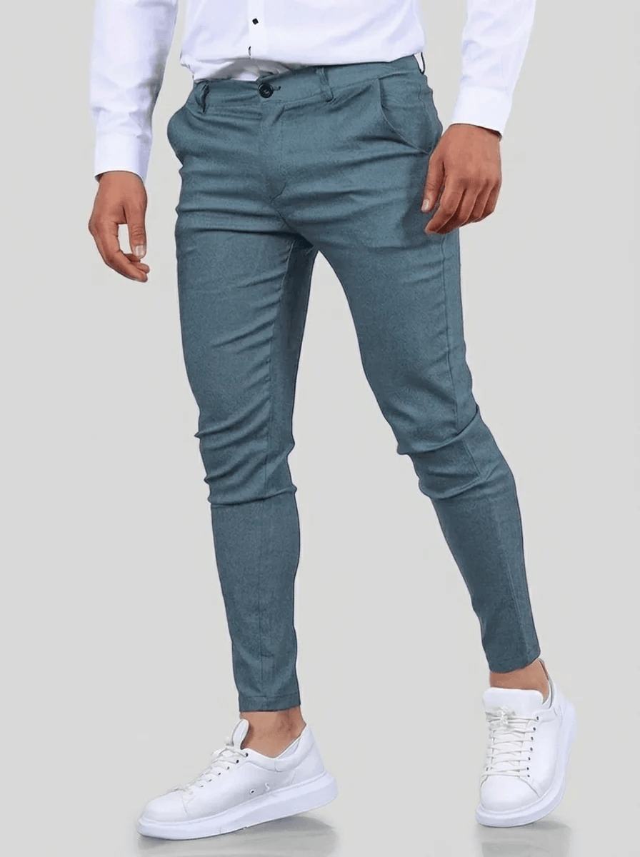 Pantalón Elástico Slim Fit
