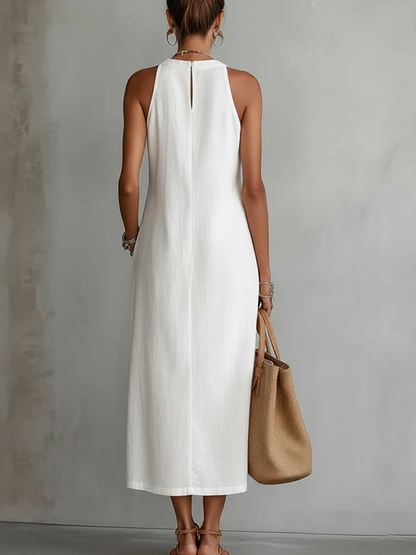 Maison Blanche — Vestido midi