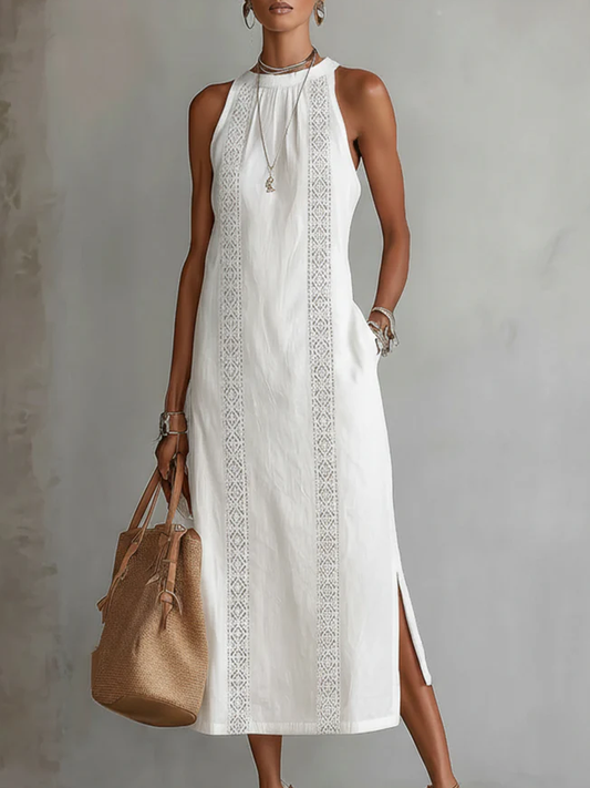 Maison Blanche — Vestido midi