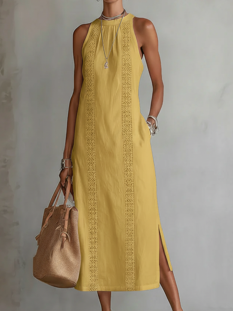 Maison Blanche — Vestido midi
