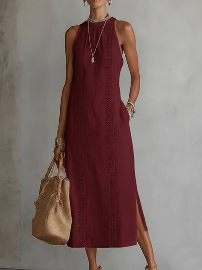 Maison Blanche — Vestido midi