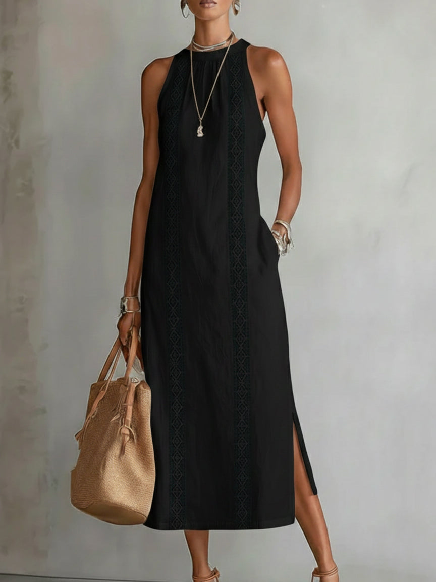 Maison Blanche — Vestido midi