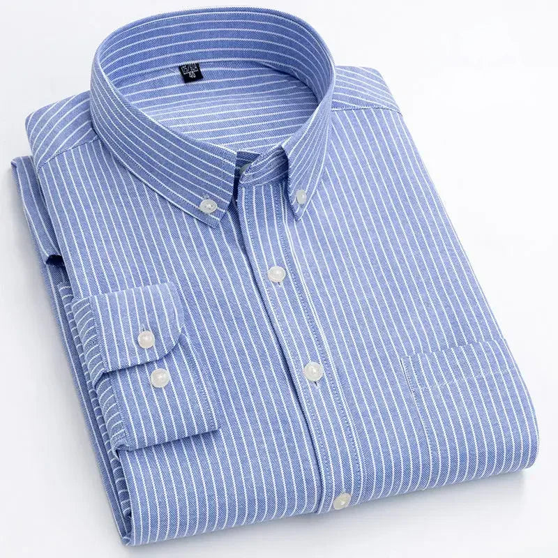 Camisa de Rayas de Algodón