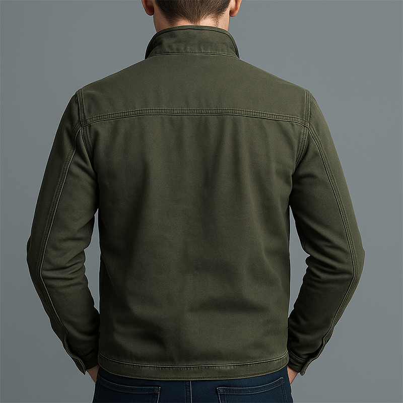 Chaqueta Casual de Corte Recto