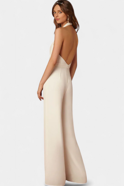 Lila Mono de Pierna Ancha con Elegancia Ligera